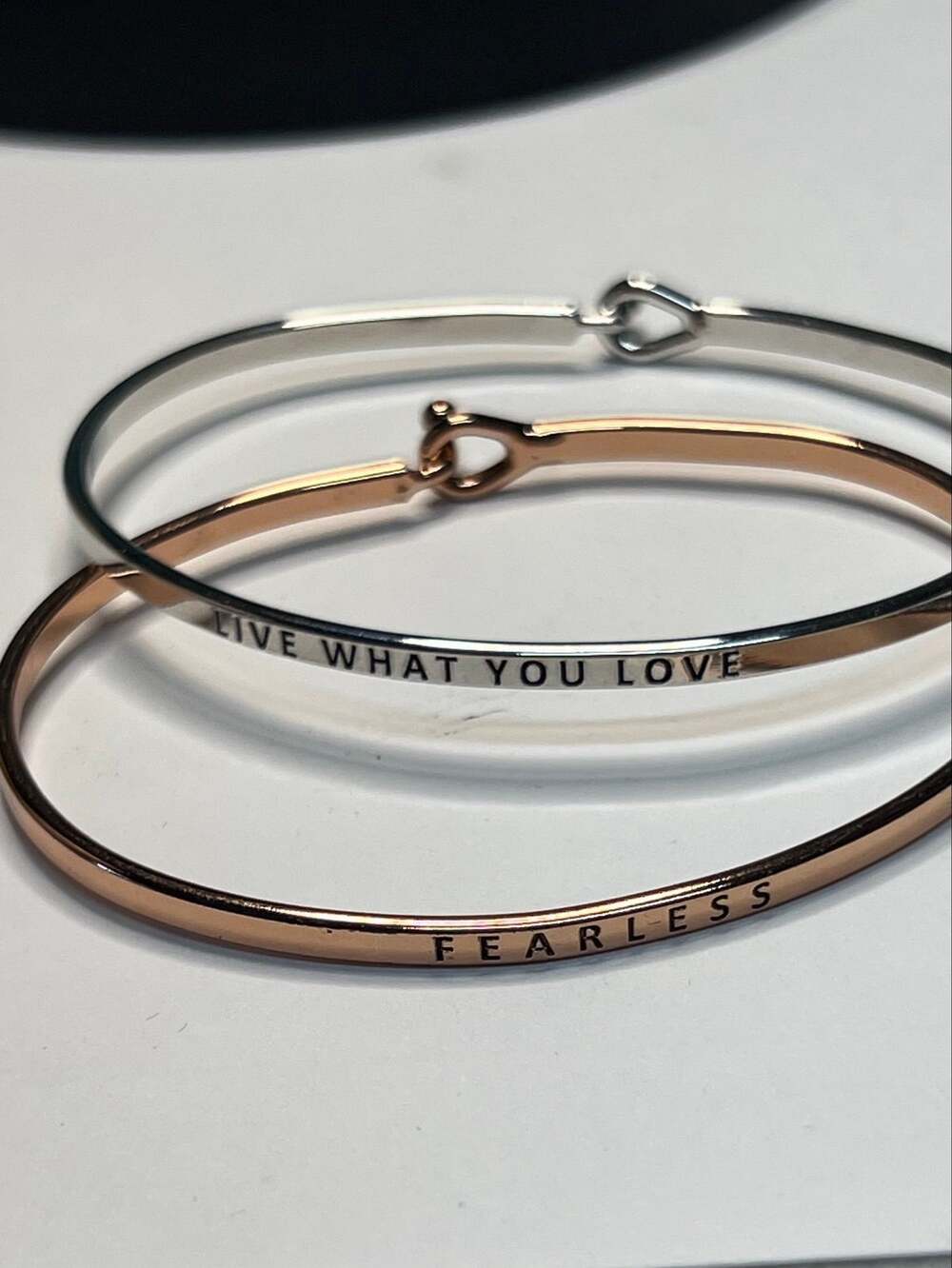 Two Rosemarie Collection Bangles - Picture 1 of 2